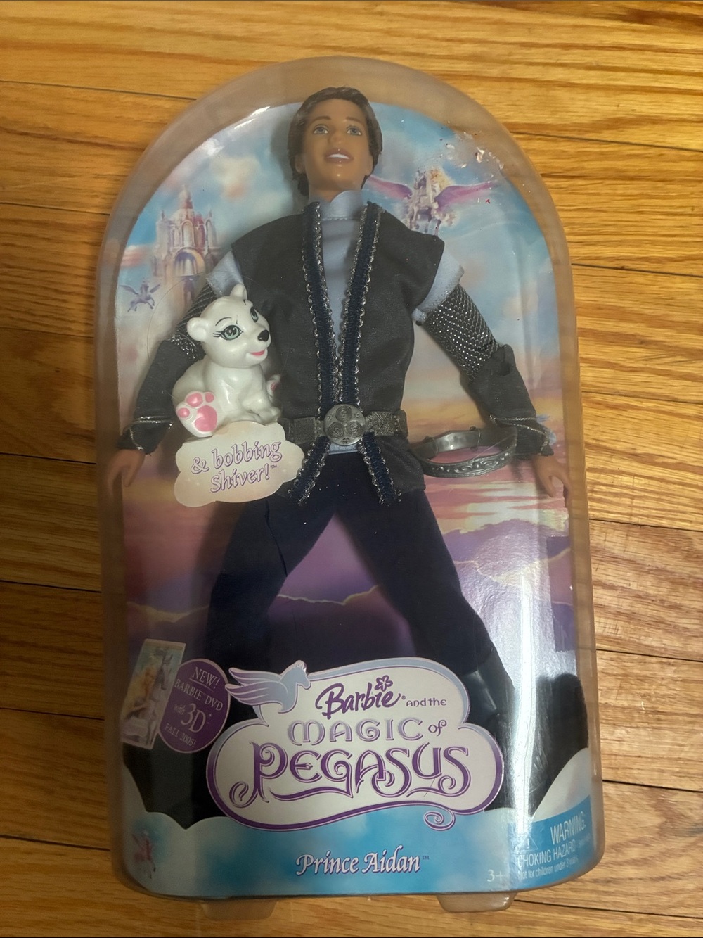 Mattel Barbie Prince Aidan Action Figure - Purple, Black, Silver